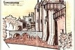 Torres de Carcassonne, França<br />Desenho de Petterson Dantas 