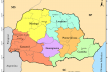 Mapa do Estado do Paraná, detalhe dos núcleos urbanos de Toledo e Marechal Cândido Rondon inseridos no perímetro da área colonizada pela Maripá<br />IBGE, 2019 