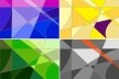 A interferência das áreas coloridas altera a percepção visual do campo. As áreas aproximam-se, fundem-se, complementam-se ou se opõem, determinando novas configurações que fortalecem ou diluem a ordem linear anterior<br />Desenhos de alunos  [FAU Mackenzie]