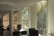 Escola Marquesa de Alorna, vista para o pátio, a partir da escadaria principal da escola, restaurada, Lisboa, 2008-2012 Vista da biblioteca
Foto João Dias (fotograma vídeo)<br />Foto Laura Castro Caldas & Paulo Cintra 