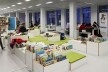 Biblioteca Municipal de Stuttgart, ala infantil. Arquiteto Young Yi<br />Foto Luiz Antonio Lopes de Souza 