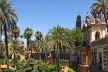 Galeria de Grotescos, passagem elevada que se estende pelos jardins reais<br />Foto José Lira 