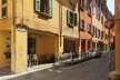 Via dell'Unione, bairro de São Leonardo, Bolonha, Itália<br />Foto Victor Hugo Mori 