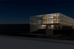 Vista noturna<br />Desenho do escritório 