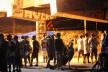 O espaço adjacente ao Viaduto de Realengo durante a noite em 2018<br />Foto dos autores 