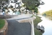 Trilha: Piso permeável para pedestres e pescadores ao longo da margem<br />Foto dos colaboradores do projeto 