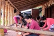 Taller de Confección Amairis, proceso, San Isidro, Colombia. Taller Ruta 4<br />Foto Joan Pulgarin 