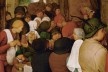 O casamento do camponês, Pieter Bruegel (o velho), detalhe, 1567<br />Foto divulgação  [Kunsthistorisches Museum de Vienna]