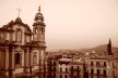 Vista aérea da cidade de Palermo, Itália. Foto tirada a partir do terraço da loja de departamentos Rinascente, ago. 2010<br />Foto Francisco Alves 