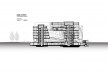 Library and Learning Centre, University of Economics & Business Vienna, cross section. Zaha Hadid Architects