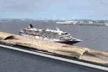 Landforms, waves - Yokohama Port Terminal. FOA