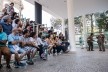 Transborda!, Museu de Arte do Rio, Praça Mauá, Rio de Janeiro RJ Brasil, 2018. Arquitetos Antonio Pedro Coutinho e Adriano Carneiro de Mendonça (autores) / Estúdio Chão<br />Foto Renato Mangolin 