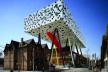 Sharp Center, exterior, Toronto, arquiteto Will Alsop, 2004<br />Foto Richard Johnson  [Alsop Architects]