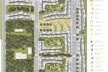 Implantação em Taboão da Serra. Concurso Habitação para Todos. CDHU. Edifícios de 6/7 pavimentos - 1º Lugar.<br />Autores do projeto  [equipe vencedora]
