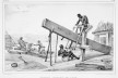 Serradores de tábuas<br />Imagem divulgação  [<I>De Viagem Histórica e Pitoresca ao Brasil</I>, Debret, p. 211]