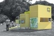 Projeto de quiosque para parques públicos de São Paulo, perspectiva principal.Beatriz Carra Bertho, Gabriela Ortega, Maíra de Camargo Barros, Mariela Mezalira, Ricardo Marchesini Galvão. 3º. prêmio categoria estudantes, 2009.