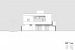 Casa 2V, elevação Norte, Porto Alegre RS Brasil, 2013. Arquitetos Diego Brasil e Anderson Calvi / BR3 Arquitetos<br />Imagem divulgação  [BR3 Arquitetos]