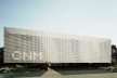 Perspectiva fachada externa. Concurso para a Sede da CNM em Brasília. Menção honrosa 4<br />divulgação 