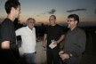 Julio Mariutti, José Magalhães Jr., Abilio Guerra e Angelo Arruda (presidente FNA)<br />Foto Thomas Bussius 