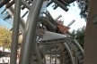 Avenida Icária, Barcelona. Arquiteto Enric Miralles <br />Foto Andrés Passaro 