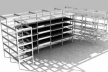 Perspectiva estrutura<br />Imagem dos autores do projeto 