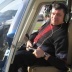 Geraldo Nunes no helicóptero<br />Foto João Paulo  [Revista Asas]