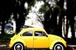 Fusca amarelo calcinha, série fotográfica “Os fuscas ofuscam”<br />Foto Fernando Mascaro 