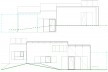 Casa tipo A. Fachadas. Concurso Habitação para Todos. CDHU. Casas escalonadas - 2º Lugar.<br />Autores do projeto  [equipe premiada]
