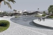 Praça do Natal, Natal RN Brasil, arena como lago, 2° lugar Concurso Público de Arquitetura. Estúdio América, 2009<br />Desenho escritório 