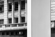 Cobertura na Praça do Patriarca. Arquiteto Paulo Mendes da Rocha<br />Foto Nelson Kon 