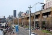 Imagem 3 – O viaduto Alaskan Way e a Alaska way – o debate em torno do destino de uma estrutura típica que corta as cidades norte-americanas. A aposta em sua demolição e construção de um custoso túnel para que a ligação norte-sul permaneça [o autor]