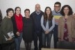 Fabiana Perazolo, Fernanda Critelli, Helena Ayoub, Abilio Guerra, Silvana Romano, Felipe Rodrigues e Eloisa Mara, festa de lançamento do livro “Abrahão Sanovicz, arquiteto”, IAB/SP, 22 ago. 2017<br />Foto Fabia Mercadante 
