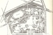 Parque Humboldthain em Berlim. Projeto de Gustav Meyer, 1865 [STÜBBEN. 1890]