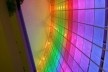 Passarelas internas iluminadas por LEDs<br />Imagem do autor do projeto 