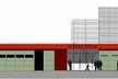 Fachada cinema<br />Imagem do autor do projeto 