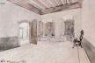 Interior de casa em São Paulo, 1817<br />Aquarela de Thomas Ender  [p. 164 do livro]