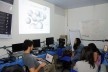 XIX Sigradi Florianópolis 2015, workshop Blob Architecture, professores Daniel Lenz e Clarissa Ribeiro<br />Foto Katielen Bissolotti 