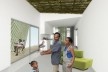 Perspectiva interna. Concurso Habitação para Todos. CDHU. Casas escalonadas - 2º Lugar.<br />Autores do projeto  [equipe vencedora]