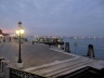 Veneza amanhecendo, Riva degli Schiavoni, outubro 2009<br />Foto Sergio Jatobá 