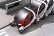 Smart City Car, William Mitchell<br />Desenho de Franco Vairani  [MIT Media Lab / William J. Mitchell]