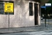 Placas de sinalização, próximas ao Passeio Público<br />foto Lygia Nery 