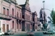 Cidade de Chivilcoy no dia do assalto ao banco, verão de 1984-1985<br />Foto Martin Jayo 