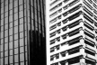Photos 4 and 5 – "El Mies chileno", heavy concrete technology and the aesthetic appearance of a light steel and glass curtain wall