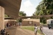 Parque Nacional de Itatiaia, maquete eletrônica do Posto 1(controle de acesso à parte baixa do parque / sistema e material construtivo em madeira laminada colada), Rio de Janeiro Brasil / Minas Gerais Brasil, 2017. Arquitetos Pedro Paes Lira, Manoela Mach<br />Imagem divulgação  [Acervo Natureza Urbana]