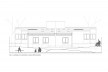 Vista 1 de unidades com 2 e 3 dormitórios (terreno com 20% de inclinação). Concurso Habitação para Todos CDHU. Casas escalonadas - Menção honrosa.<br />Autores do projeto  [equipe premiada]