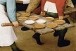 O casamento do camponês, Pieter Bruegel (o velho), detalhe, 1567<br />Foto divulgação  [Kunsthistorisches Museum de Vienna]
