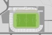 Implantação - Reforma Estádio Primeiro de Maio em São Bernardo. Escritório Effect Arquitetura e Gerenciamento de Projetos