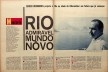 Matéria jornalística "Rio admirável mundo novo", publicada em edição especial da revista Manchete<br />imagem divulgação  [Manchete, n. 678, Rio do Futuro), Rio de Janeiro, 17 abr. 1965, p. 42-43]
