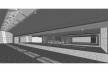 Museu de Arte Kimbell, vista interna, Fort Worth, Texas, EUA, 1972. Arquiteto Louis I. Kahn<br />Modelo tridimensional Miguel Bernardi / Imagem Edson Mahfuz 