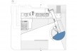 Planta do pavimento Térreo Superior, onde se localiza a Praça Monumental e os elementos públicos do programa, tais como o hall de acesso, acesso à galeria de público do plenário, salas das comissões e capela ecumênica
